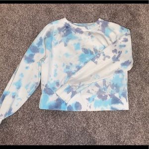 The-Dyed Cropped Sweatshirt